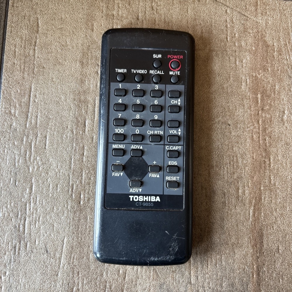 Toshiba CT-9855 TV Remote Control for CF27F30 CF27G30 CF30F40 CF32F40 CF32G40